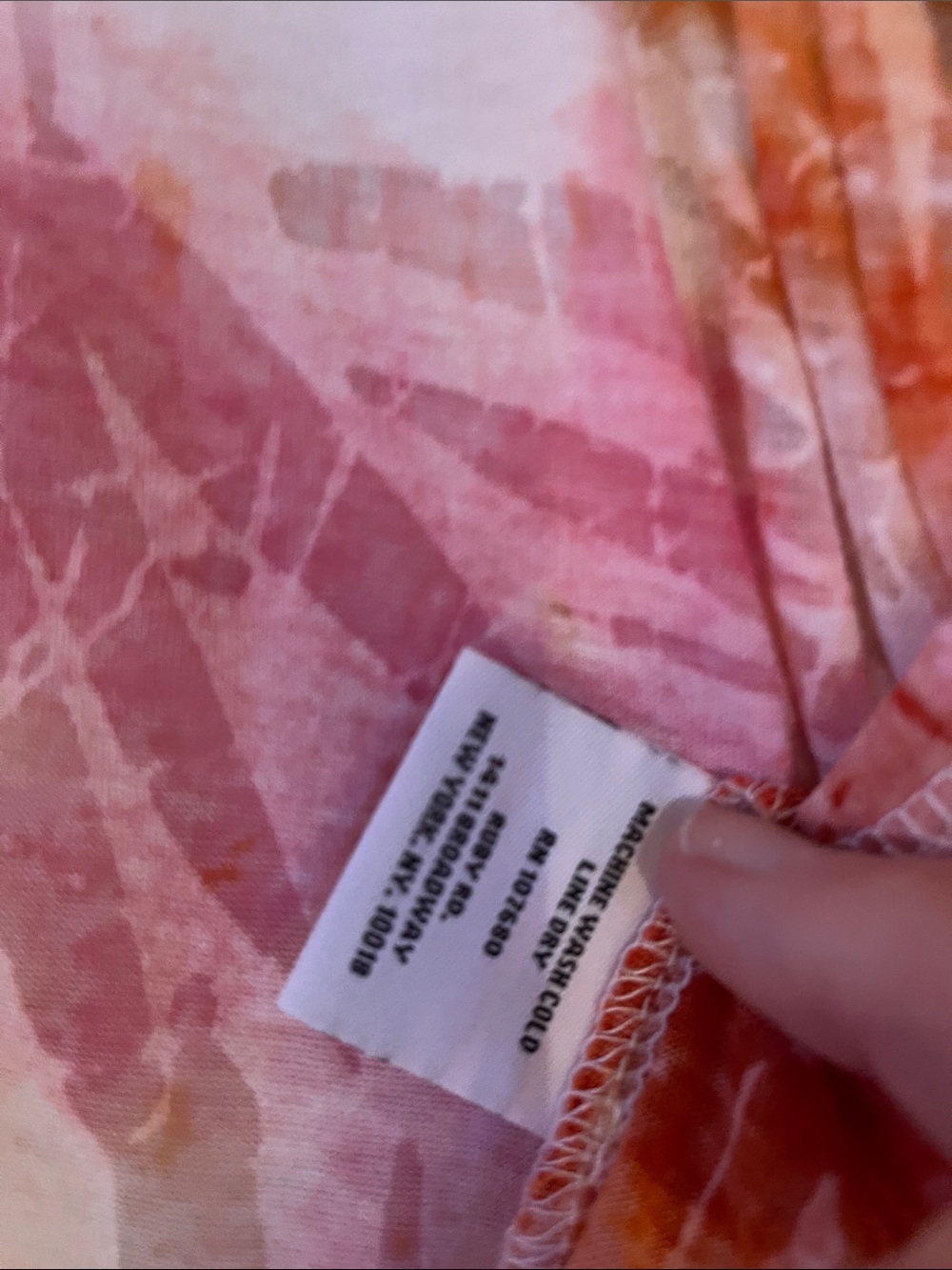 Ruby Rd. Pink & Orange Open-Front Draped Cardigan - Picture 3 of 4